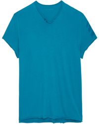 Zadig & Voltaire - Camiseta Monastir con motivo Arrows - Lyst