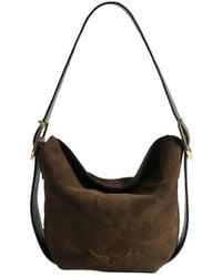 Zadig & Voltaire - Baby Jane Suede Bag - Lyst