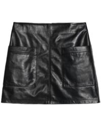 Zadig & Voltaire - Jaime Leather Skirt - Lyst
