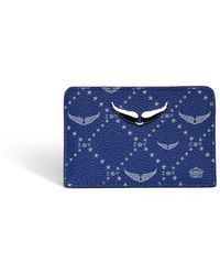 Zadig & Voltaire - Tarjetero Zv Pass Monogram - Lyst