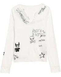 Zadig & Voltaire - Happy Henley T-Shirt - Lyst