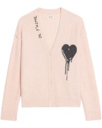 Zadig & Voltaire - Mirkaz Cardigan 100% Cashmere - Lyst