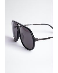 Zadig & Voltaire Flash Pilot Sunglasses - Black