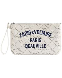 Zadig & Voltaire - Z Pouch Resort Deauville Clutch - Lyst