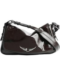 Zadig & Voltaire - Le Zouzou Vintage Patent Bag - Lyst