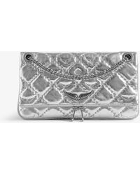 Zadig & Voltaire - Clutch Rock Ii Metal Monogram - Lyst