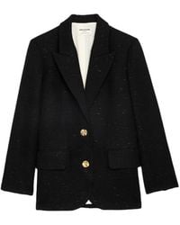 Zadig & Voltaire - Blazer Vicka - Lyst