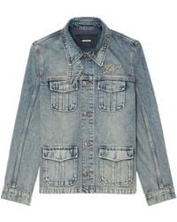 Zadig & Voltaire - Jacket Lienna Denim - Lyst