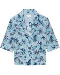 Zadig & Voltaire - Telmos Shirt 100% Silk - Lyst