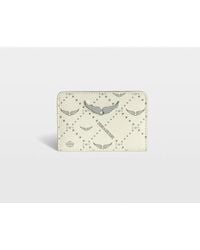 Zadig & Voltaire - Zv Pass Monogram Card Holder - Lyst