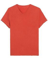 Zadig & Voltaire - Monastir Henley T-Shirt - Lyst