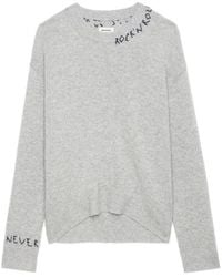 Zadig & Voltaire - Jersey Markus 100% Cachemira - Lyst