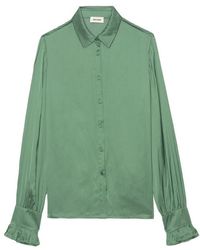 Zadig & Voltaire - Thely Satin Shirt - Lyst