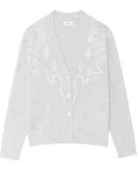 Zadig & Voltaire - Cardigan Mirkaz 100% Cashmere - Lyst
