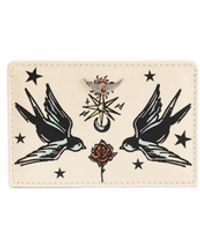 Zadig & Voltaire - Zv Pass Tattoo Card Holder - Lyst