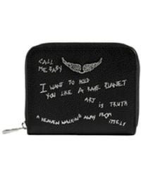 Zadig & Voltaire - Mini Zv Graffiti Purse - Lyst