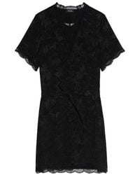 Zadig & Voltaire - Vestido Rerzo 100% Seda - Lyst