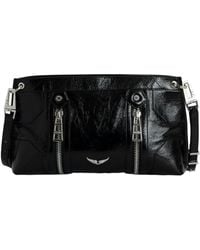 Zadig & Voltaire - Sunny Moody Branded Leather Handbag - Lyst