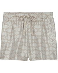 Zadig & Voltaire - Shorts Paxi Wings Jacquard - Lyst
