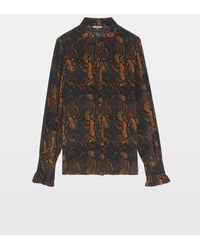Zadig & Voltaire - Thely Silk Shirt - Lyst