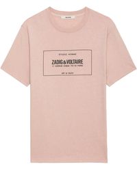 Zadig & Voltaire - Ted Insignia T-shirt - Lyst