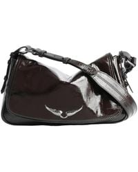 Zadig & Voltaire - Le Zouzou Vintage Patent Bag - Lyst