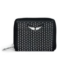 Zadig & Voltaire - Mini Zv Dotted Swiss Coin Purse - Lyst