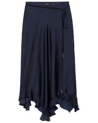 Zadig & Voltaire - Jeto Satin Skirt - Lyst