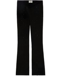 Zadig & Voltaire - Poxy Silk Strass Trousers - Lyst
