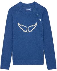 Zadig & Voltaire - Pullover Regliss Wings - Lyst