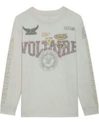 Zadig & Voltaire - Camiseta Noane Voltaire - Lyst