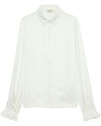 Zadig & Voltaire - Thely Satin Shirt - Lyst
