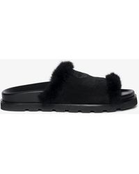 Zadig & Voltaire - Mules teddy bare shearling - Lyst
