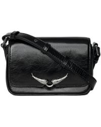 Zadig & Voltaire - Le Zazi Vintage Patent Bag - Lyst