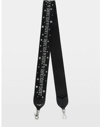 Zadig & Voltaire - Starlight Canvas Shoulder Strap - Lyst