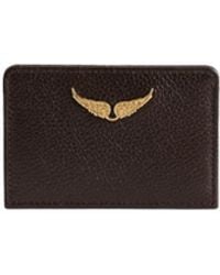 Zadig & Voltaire - Zv Pass Card Holder - Lyst