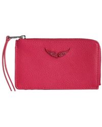 Zadig & Voltaire - Zv Card Cardholder - Lyst