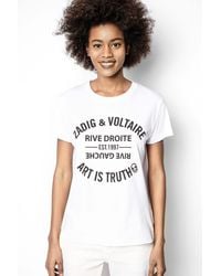 Zadig & Voltaire T-shirts for Women | Online Sale up to 85% off | Lyst