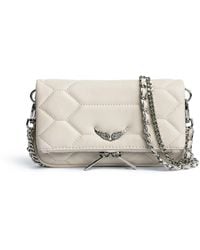 Zadig & Voltaire - Rock Nano Quilted Clutch - Lyst