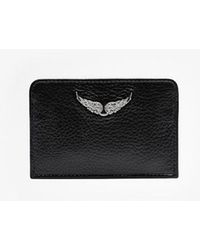 Zadig & Voltaire - Zv Pass Card Holder - Lyst