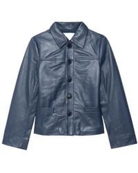Zadig & Voltaire - Liamys Leather Jacket - Lyst