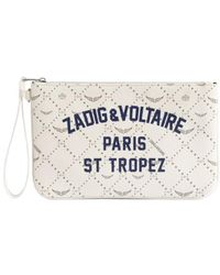 Zadig & Voltaire - Z Pouch Resort St Tropez Clutch - Lyst