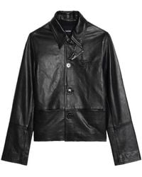 Zadig & Voltaire - Lessa Leather Jacket - Lyst