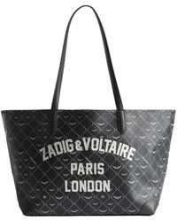 Zadig & Voltaire - Z Shopper Xl Resort London Bag - Lyst