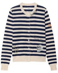 Zadig & Voltaire - Cardigan Missya 100% Cashmere - Lyst