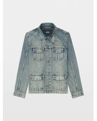 Zadig & Voltaire - Lienna Denim Jacket - Lyst