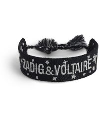 Zadig & Voltaire - Pulsera Tejida Zadig - Lyst