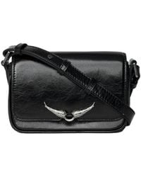 Zadig & Voltaire - Le Zazi Vintage Patent Bag - Lyst