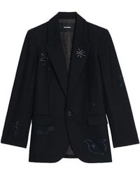Zadig & Voltaire - Vival Blazer - Lyst
