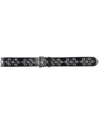 Zadig & Voltaire - Belt Starlight Eyelets - Lyst